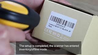 How to Enter Inventory Mode for Inateck Barcode Scanner?