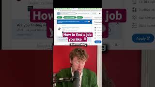 How to find a job you like #jobsearch #jobsearchtips #jobseeker #jobsearchhelp #jobsearchadvice