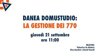 Danea Domustudio: la gestione dei 770