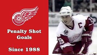 Detroit Red Wings: Penalty Shot Goals Since 1988