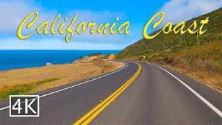 [4K] California Coast - Big Sur - Scenic Drive