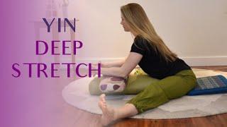 1 Hour Full Body Yin Yoga Deep Stretch 