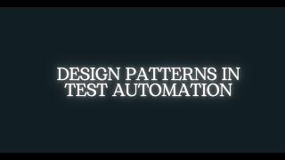 Design Patterns in Test Automation- Singleton Pattern with Thread Safety