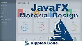 JAVAFx Tutorial 34- Material Design Setup