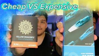 Cheap VS Expensive Tattoo Cartridge | Dragonfly vs WJX | Shopee