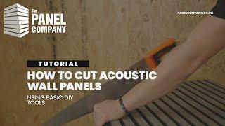 How To Cut Acoustic Slat Panels | The Panel Company