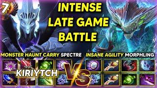 INTENS LATE GAME BATTLE | Monster Hunt for Food Kiriytch Spectre Vs. Insane Agility Gain Morphling