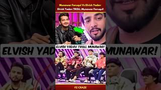 Elvish Yadav TROLL Munawar Faruqui In Playground S4| Munawar Vs Elvish #trending #biggboss #shorts