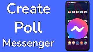 How to Create Polls in Messenger App Group Chat? Polls & Vote in Messenger App