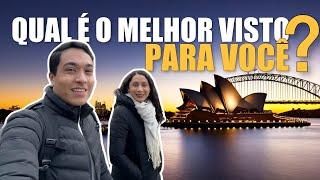 CONFIRA QUAIS OS TIPOS DE VISTO PARA A AUSTRÁLIA