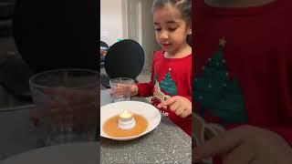 Rajvi’s Fun Club - Kids science experiment with candle and water.