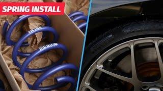 How to Install Lowering Springs BMW 3 Series