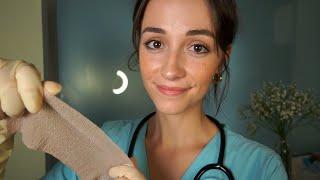 ASMR Roleplay | Emergency Room Doctor Treats your Injuries (Whispered)