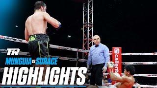 UPSET ALERT! Jaime Munguia Gets KNOCKED OUT By Bruno Surace | FIGHT HIGHLIGHTS