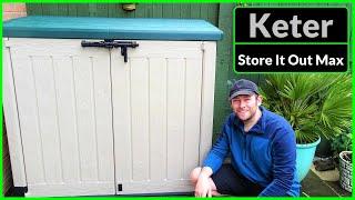 Assembling a Keter Store It Out Max 1200L Storage Shed