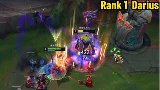 Rank 1 Darius: How This Guy DESTROYING Challenger K'Sante!