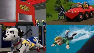 Fireman Sam Season 14 Intro Original, V2, V3 and V4 Comparison