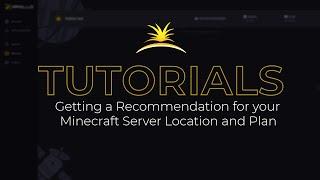 Getting a Recommendation for your Minecraft Server Location and Plan