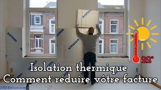 Meilleure isolation thermique des murs par l'intérieur