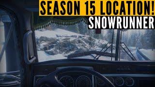 THIS is the SnowRunner Season 15 LOCATION (plus DLC news)