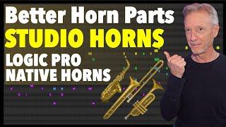 Tips & Tricks w/Studio Horns - Logic Pro native brass