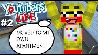 Moved To My Own Apantment! - Youtubers Life