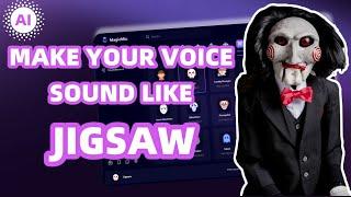 Best Jigsaw Voice Changer with RVC Ai voice model! How to Make your Voice Sound Like Jigsaw