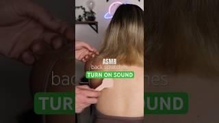 ASMR Back Scratches for Relaxation #asmrshorts #asmr #backscratching