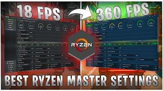 RYZEN MASTER: *SAFELY* Overclock your CPU for Performance!