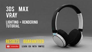 VRAY TUTORIAL : RENDERING A REALISTIC HEADPHONE