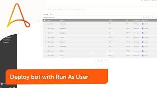 Discover the "Run As User" Automation 360™ Capability