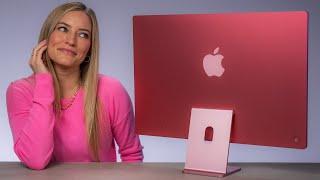 Pink M4 iMac Unboxing and Review 