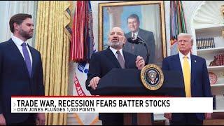 Tariff trouble: Trade war batters stock market. Are we headed for recession?