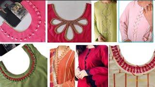 latest kurti neckline 2024 | trendy & designer neck design | gle ke design | गर्दन का डिज़ाइन