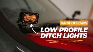 Low profile Baja Designs S2 Pro ditch lights