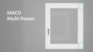 MACO Multi Power: The undercover powerhouse for windows // Das unsichtbare Kraftpaket für Fenster