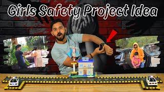 How to Make Girls Safety Project Idea | Women Safety #girlssafety #project #ideas