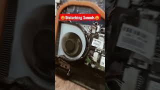 Loudly disturbing sounds laptop fan #shorts #youtubeshorts