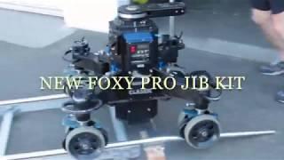 Foxy Pro Jib  Arm with Studiocarts Specialty support transport Cart