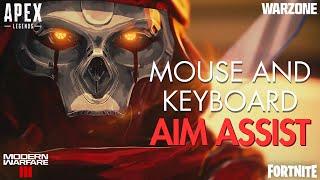 How to get Aim Assist on Mouse and Keyboard (no rewasd)