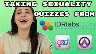 TAKING A SEXUALITY QUIZ FOR FUN