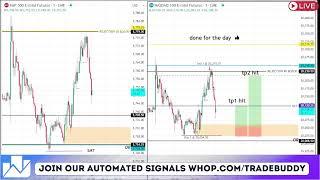 LIVE: AUTOMATED NAS100 & SPX500 FUTURES TRADING