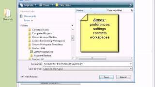 Groove 2007  |  Setting Account Preferences