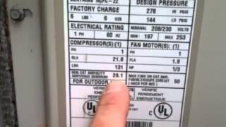 Checking wire size AC units 2