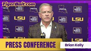 LSU Brian Kelly 'going to be closer to 15' transfer portal number