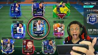 USEI TODAS AS CARTAS DO NEYMAR NO FIFA MOBILE 23!