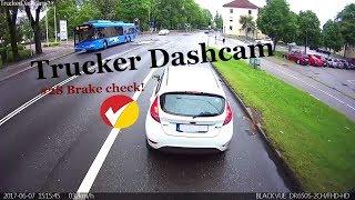 Trucker Dashcam #28 Brake check!