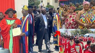 WowOtumfuo Osei Tutu finally receives his Doctrate degree from the prestigious UCC