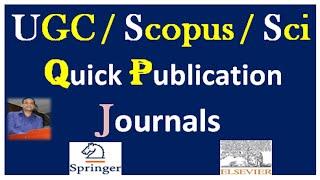 UGC approved Journals | Scopus and Sci Fast Publication Journals #ugccarejournal2020