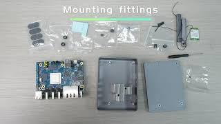 How to Assemble Orange Pi 5 Metal Case with Antenna